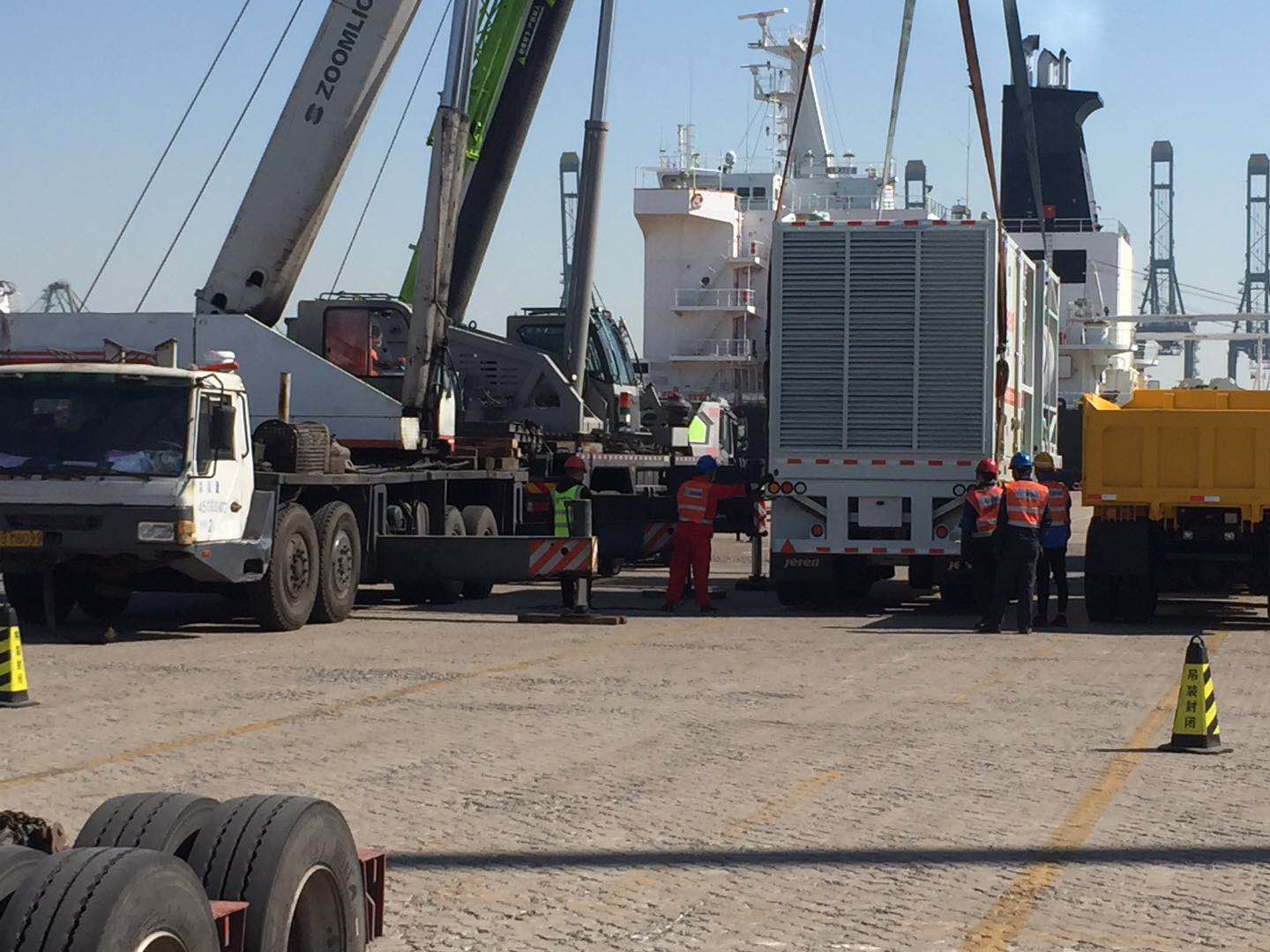 山(shān)東到天津超寬大件物(wù)流運輸