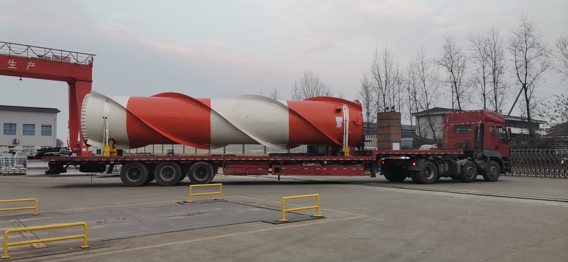 楚基鋼構項目運輸